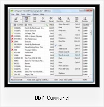 Import Excel Into Dbf dbf command