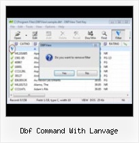 Dbf Viwer dbf command with lanvage