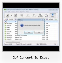 Opening Dbf File dbf convert to excel