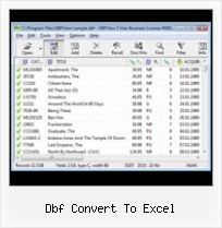 Convert From Dbf To Txt dbf convert to excel