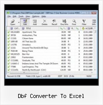 Export Xlsx File As Dbf dbf converter to excel