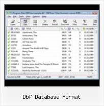 Open Foxpro Dbf dbf database format