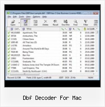 Excel 2007 Sp2 Dbf dbf decoder for mac