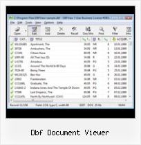 Dbf How To Open dbf document viewer