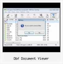 Open Sbf File dbf document viewer