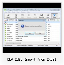 How To Edit A Dbf dbf edit import from excel