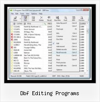 Dbf Viewer Foxpro dbf editing programs