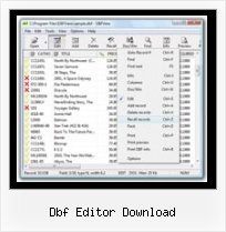 Editing Dbf File With Excel dbf editor download