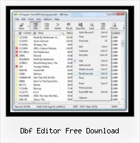 Dbf To Word dbf editor free download
