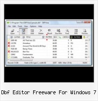 Dbf Nach Xls dbf editor freeware for windows 7