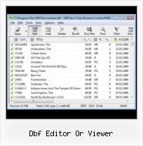 Import Dbf File Excel dbf editor or viewer