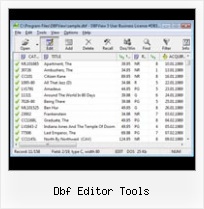 Dbf File In Foxpro dbf editor tools