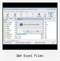 Viev Dbf dbf excel files