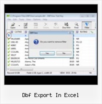 Dbf To Flat File dbf export in excel