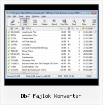 Dbf File Export To Csv dbf fajlok konverter