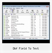 Programa Za Dbf Fail dbf field to text