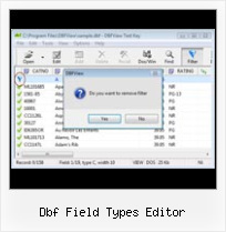 Open Dbf From Excel dbf field types editor