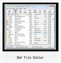 Editace Dbf Databaze dbf file editor