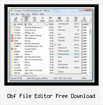Exportar Xls Em Dbf dbf file editor free download
