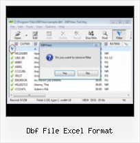 Openen Van Dbf dbf file excel format