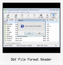 Visual Foxpro File Reader dbf file format reader