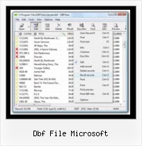 Save Excel 2007 To Dbf dbf file microsoft