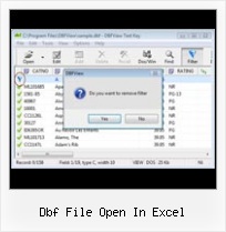 Conversion Dbf Txt dbf file open in excel