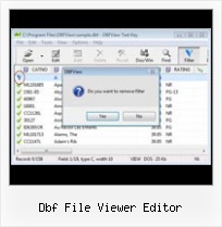 Dbf Old Dos dbf file viewer editor