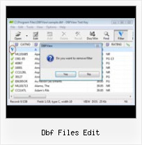 Converter Dbf To Excel dbf files edit