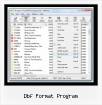 Exportar Xls Em Dbf dbf format program