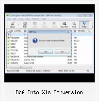 Visual Foxpro Dbf Edit dbf into xls conversion