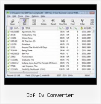 View Dbf Files Download dbf iv converter