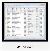 Software For Dbf File dbf manager