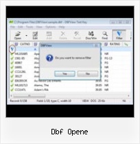 Download Dbf Editor dbf opene