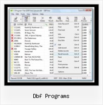 How Do You Open A Dbf dbf programs