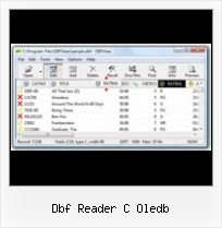 Excel Data To Dbf dbf reader c oledb