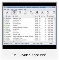 Converting Dbf To Text dbf reader freeware