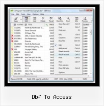 Opendbf dbf to access