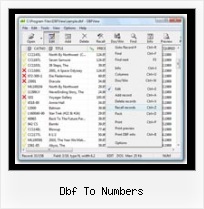 Dbf в Excel dbf to numbers