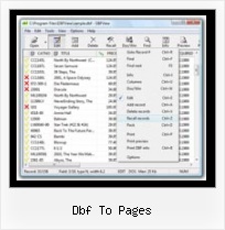 Importar Excel Desde Dbf dbf to pages