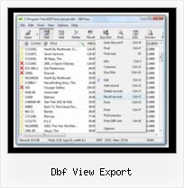 Dbf Zap Befehl dbf view export