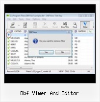 Dbfedit Visual Foxpro dbf viwer and editor