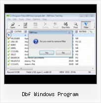 Sample Dbf File dbf windows program