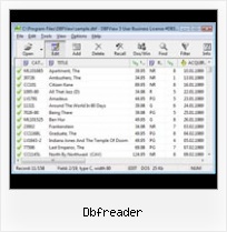 Import Xls To Dbf dbfreader