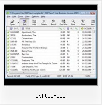 Free Dbfview Download dbftoexcel