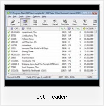 Dbf View Files dbt reader