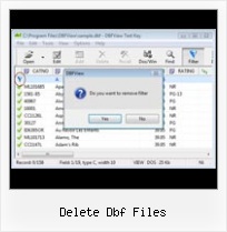 Dbf Opens delete dbf files