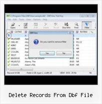 Dbfview 4 delete records from dbf file