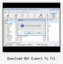 Online Dbf Converter download dbf export to txt