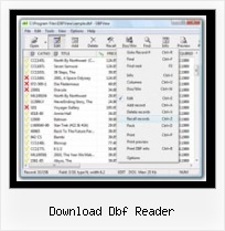 Open Dbf File With download dbf reader
